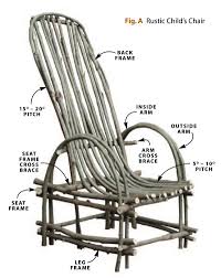 Rustic Chair Make A Chair In A Day Using Green Wood Saplings By Jonathan Benson You Can Make A Pretty Good Case For Twig Furniture Rustic Curtains Rustic Diy