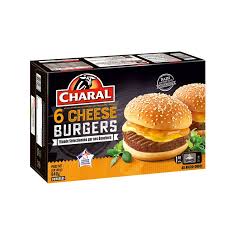 Cheese Burgers Charal Les 6 Cheese Burgers De 140 G A Prix Viande Bovine Produits Surgeles Restauration Rapide