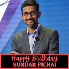 Sundar pichai is a business executive. Psyyrsvu1aeiem
