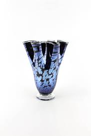 Hand Blown Art Glass Vase Etsy Art Glass Vase Glass Art Hand Blown