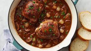 Resultado de imagen de coq au vin receta