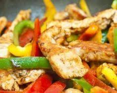 Recette De Poelee Minceur De Poulet Au Curcuma Et Trois Poivrons Recette Poulet Au Curcuma Plat Minceur Plat