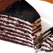 Торт из печенья с бананом: Tort Spartak Food Recipes Bakery