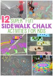 12 Super Fun Ways To Play With Sidewalk Chalk I Heart Arts N Crafts Chalk Activities Outdoor Fun For Kids Chalk Fun