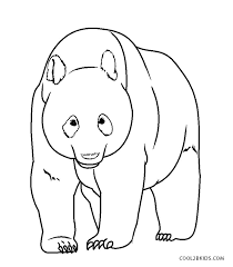 Let them have fun with colors! Free Printable Panda Coloring Pages For Kids