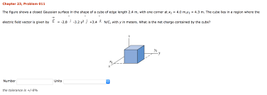 The Figure Shows A Closed Gaussian Surface In The Chegg Com