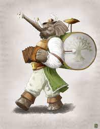 Art Droof The Loxodon Bard Part 2 Color Dnd Humanoid elephants, loxodons are strong, calm, and wise. art droof the loxodon bard part 2