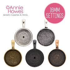 Pendant Trays 16mm Circle