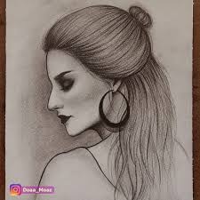 doaa moaz دعاء معاذ doaa moaz instagram photos and videos portrait sketches side portrait female drawing