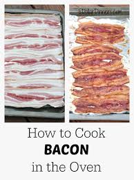 Best Oven Baked Bacon Recipe How To Cook Bacon In Oven Cooking Bacon In The Oven Bacon Recipes