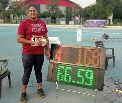*national coordinator, all india congress, minority department #aewatanmereaabaadrahetu. Kamalpreet Kaur Discuss Throw Height Olympics Records Instagram