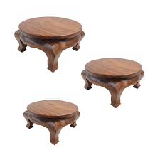Sit couchtisch »riverboat«, breite 90 cm, shabby chic, vintage gratis lieferung ab 50€ günstige ratenzahlung zertifiziert durch trusted shops | cnouch. Opiumtisch Tisch Beistelltisch Massiv Holz Couchtisch Rund Natur Thailand Oriental Galerie