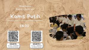 Yohanes don bosco, danau sunter. Misa Online Kamis Putih 18 00 Kamis 1 April 2021 Youtube