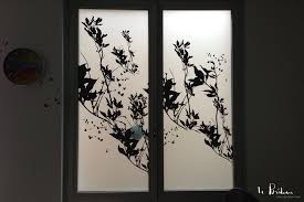 Creation Originale De Decoration De Vitres Pour La Maison D Accueil Specialisee De Pantin Decoration Vitre Maison