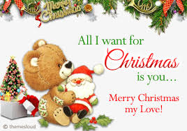 Cute Gif Images Wishes Merry Christmas My Love Gif