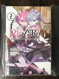 Re Zero Light Novel Volume 2 Books Stationery Comics Manga On Carousell