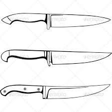 Imprima seu molde de diferentes tamanhos. Kitchen Knives Man Made Objects Objects Fabricacao De Facas Facas Artesanais Cabo De Faca