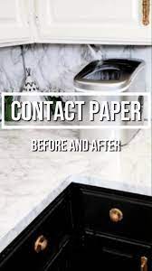 These Contact Paper Countertops Are A Game Changer So Easy To Install And Maintain I Ll S Video Kitchen Diy Makeover Diy Kitchen Countertops Diy Kitchen Renovation