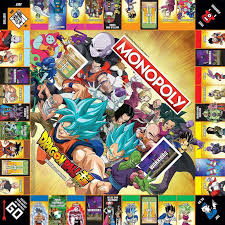 Rare board games, mtg, magic: Dragon Ball Super Monopoly Is The Real Tournament Of Power