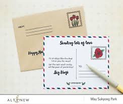 How to make a postcard. Happy Mail Stamp Set In 2021 Happy Mail Diy Postcard Mail Stamp