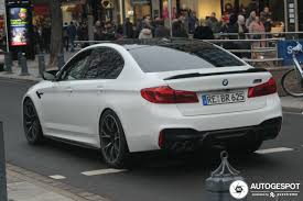 Bmw called it the first edition m5 and oddly. Bmw M5 F90 Competition 9 January 2019 Autogespot