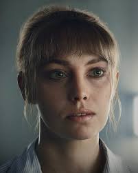 Johan Vikstrom, hairbun, looking away, green eyes, portrait display, women,  looking at the side, HD phone wallpaper