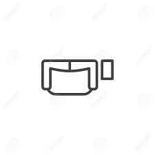 Coffee tables are an important focal point in any room, and finding the right one is an important consideration when planning your interior space. Sofa And Coffee Table Top View Outline Icon Linear Style Sign For Mobile Concept And Web Design Furniture Simple Line Vector Icon Symbol Logo Illustration Pixel Perfect Vector Graphics Royalty Free Cliparts