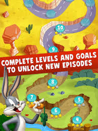 Is an endless runner where you control bugs bunny, tweety, or the road runner. Looney Tunes Dash Apps 148apps