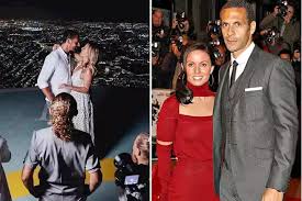 Rio ferdinand's engagement to kate wright comes three years after the death of his first wife, rebecca ellison, who said she couldn't bear to think of rio and rebecca enjoyed a long and loving relationship, even though they were robbed of the fairy tale ending to their love story which they had. Rio Ferdinand S Late Wife Rebecca Gave Her Blessing To Relationship With Kate Wright As Pair Announce