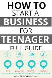 Incorporate with swyft filings today. How To Start A Business For Teenagers Success Business Business Ideas For Teenagers Small Business Ideas For Teenagers