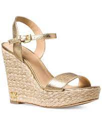 Michael Kors Jill Espadrille Wedge Sandals Reviews Sandals Shoes Macy S