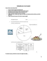 pie chart worksheets grades 4 5 and 6