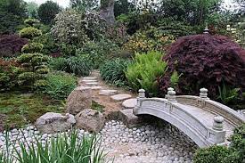 Bridge Garden Bridge Japanese Garden Asian Garden