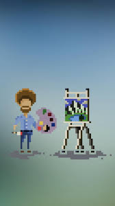Bob Ross Pixel Art Bob Ross Pixel Art Bob Ross Quotes