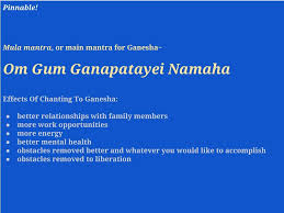 Why Chant Ganesha Mantras Mantras Healing Mantras Kundalini Mantra