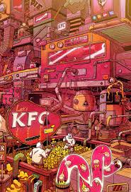 Unas Ilustraciones Muestran La Realidad De Los Personajes De Las Grandes Marcas De Fast Food Tiempo De Publ Pop Art Wallpaper Food Illustrations Illustration