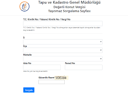 26,236 veya parsel ada pafta sorgulaması yapmak istediğiniz konutun/arsanın adres bilgilerini, bulunduğu. Degerli Konut Vergisi Sorgulama Ekrani Acildi Bilge Gayrimenkul Degerleme A S