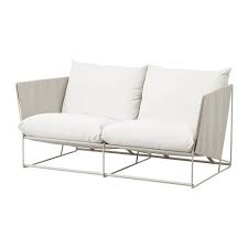 Havsten Canape 2 Places Int Ext Beige Ikea Furniture Lounge Furniture Home Decor