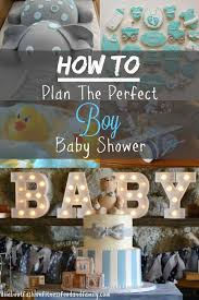 Planning a baby shower while your loved one is preggo is easier than you might think. How To Plan The Perfect Boy Baby Shower Baby Boy Shower Baby Shower Elephant Baby Showers