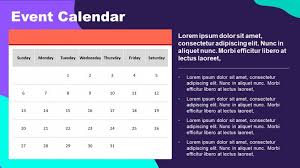 Create a card online that's as unique as your company. Event Schedule Template Free Powerpoint Template