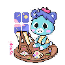 Animal crossing pixel art gif. Ac Fuchsia Explore Tumblr Posts And Blogs Tumgir