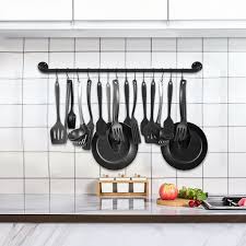 Metal Wall Mount Pot Pan Hanging Rack Kitchen Cookware Storage Organizer Holder Pot Racks Ideas Of Pot Racks Pot R In 2020 Pot Rack Hanging Pot Rack Hanging Pots