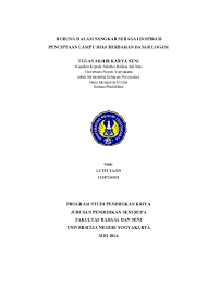 Bayangkan ketika anda sedang berkegiatan, lalu tidak sadar kalau maskara anda luntur dan merusak riasan anda terutama riasan mata, pasti kesal sekali, bukan? Burung Dalam Sangkar Sebagai Inspirasi Penciptaan Lampu Hias Berbahan Dasar Logam