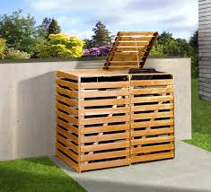 Mülltonnenboxen aus holz können sie in unzähligen ausführungen selber bauen. Weka Mulltonnenbox Fur 2 Oder 3 Tonnen