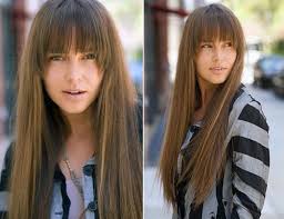 Hairstylist jen ferguson of salt lake city, ut created this long blonde ombre with long side bangs. 10 Stylish Variants Of Long Hairstyles With Bangs And How To Do