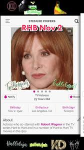#Stefanie, I remember her in Hart to Hart ❇️❇️❇️ #robherbirthday  #robhisbirthday #rhstefaniepowers #rhkdlang #rhdavidschwimmer #rhnelly  #rhKathrynDawnLang #rhHallelujah #rhkd #rh2004
