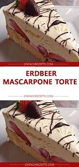 Erdbeer Mascarpone Torte Kuchen Und Torten Rezepte Kuchen Und Torten Erdbeer Mascarpone Torte
