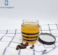 Cheap Glass Honey Jars 400ml Bee Shaped Unique Jam Jars ...