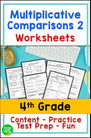 Multiplicative Comparisons Worksheets 2 Common Core Math Standards Free Math Lessons Common Core Math