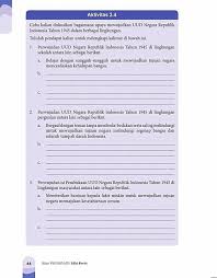 Ulangan harian tema 6 ppkn ips sbdp kelas 5 kurikulum 2013 revisi 2017. Jawaban Aktivitas 2 4 Pkn Kelas 8 Halaman 44 Brainly Co Id